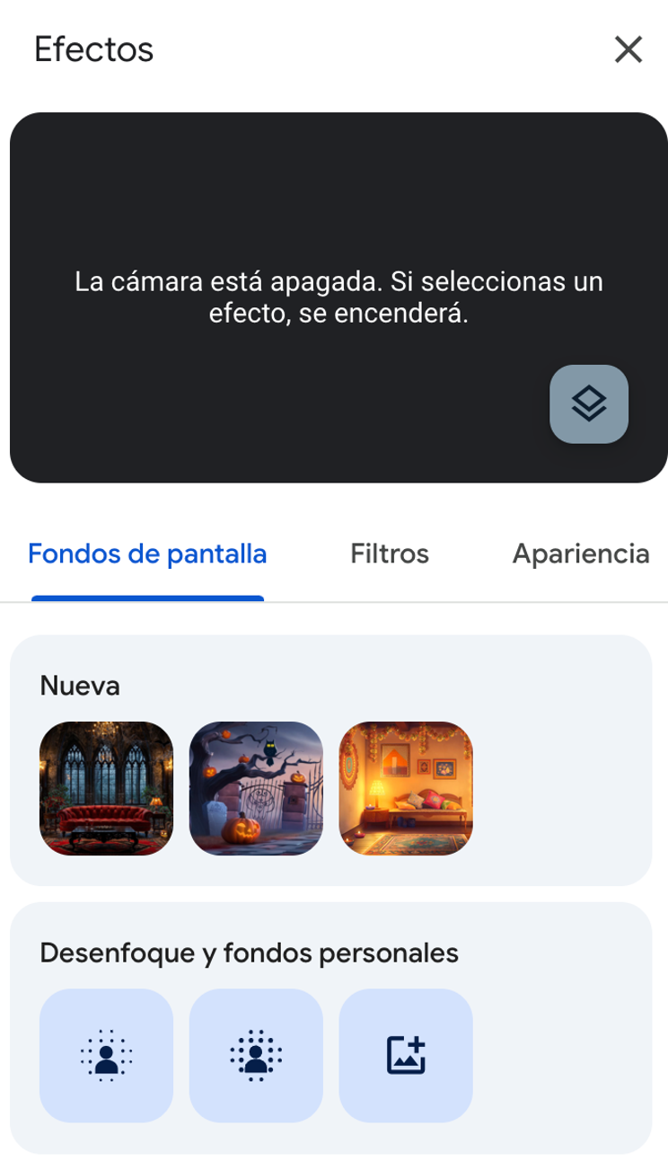 Agregar fondo personalizado