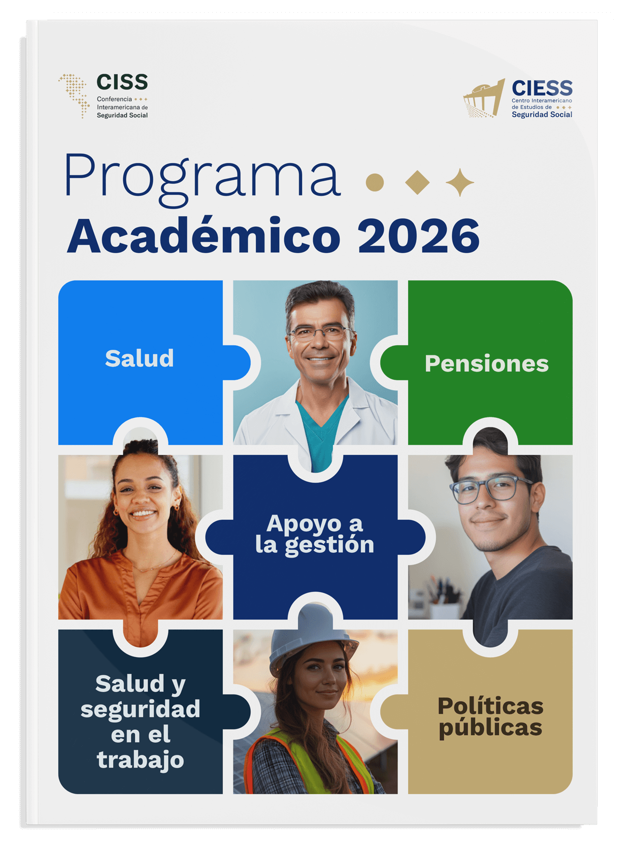 Portada del Programa Académico 2026 de CIESS
